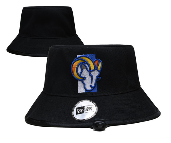 Los Angeles Rams Stitched Bucket Fisherman Hats 082